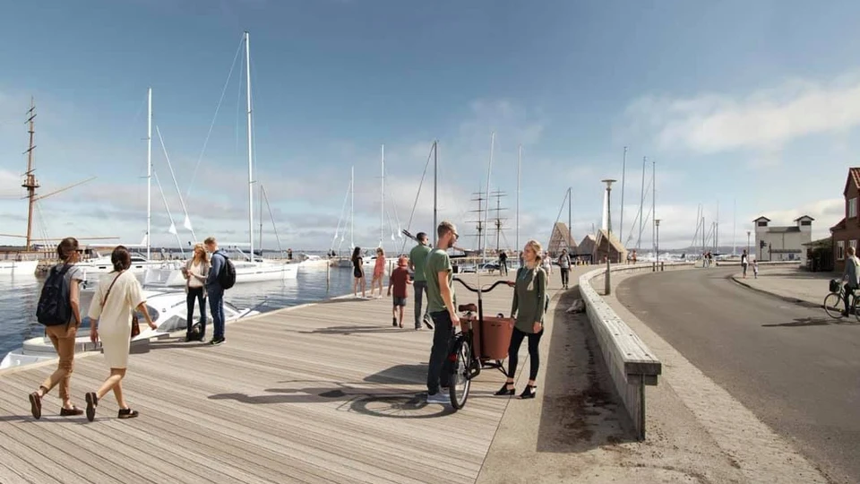 Ny havnefront i Løgstør