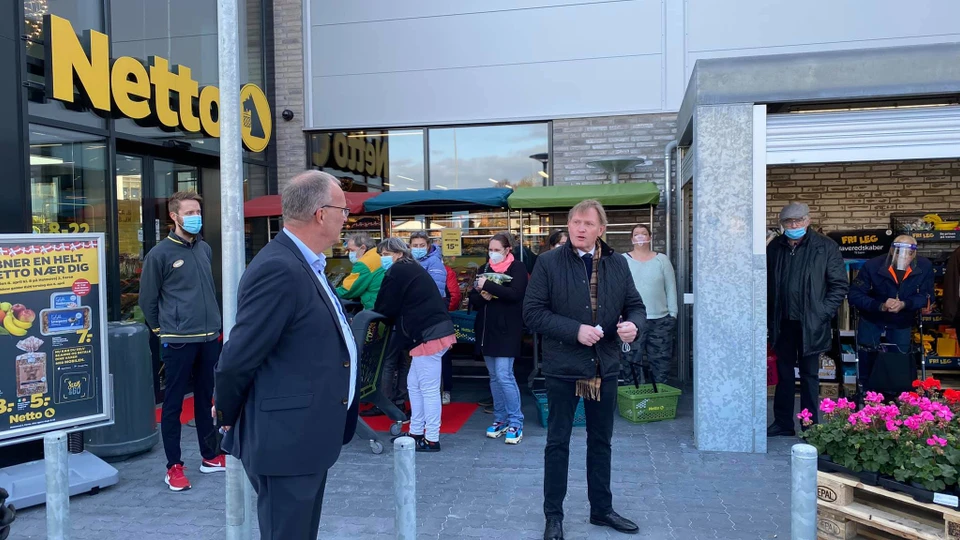 Indvielse af Netto i Farsø