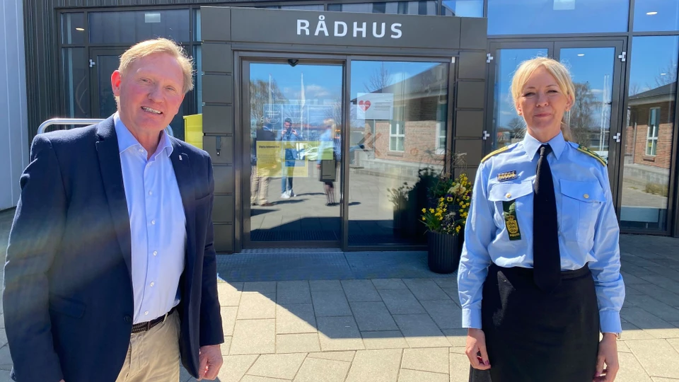 Per Bach Laursen og Politidirektør