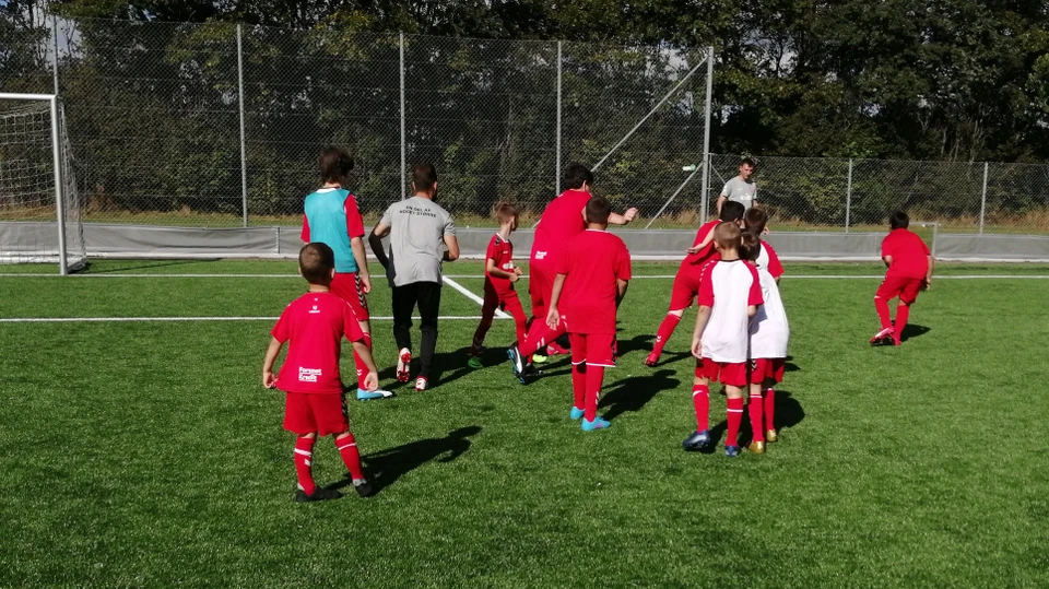 Billede fra fodbolddkolen.