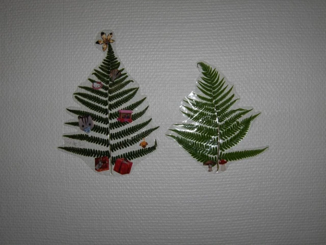 Billede af bregnejuletræ