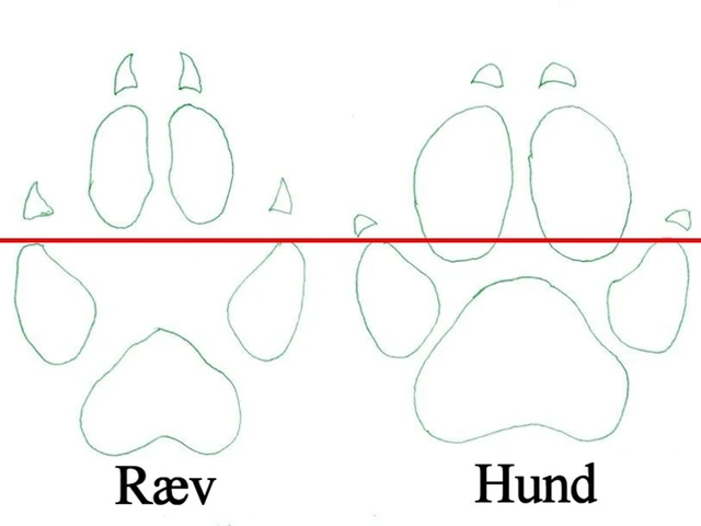 Rævespor versus hundespor 