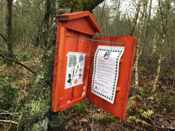 Billede af en kukkelurekasse i Uhrehøje