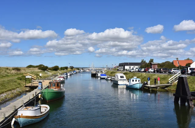 Billede fra Frederik VII’s Kanal i Løgstør