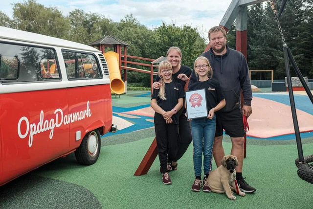 Billede af bestyrerne af Myrhøj camping