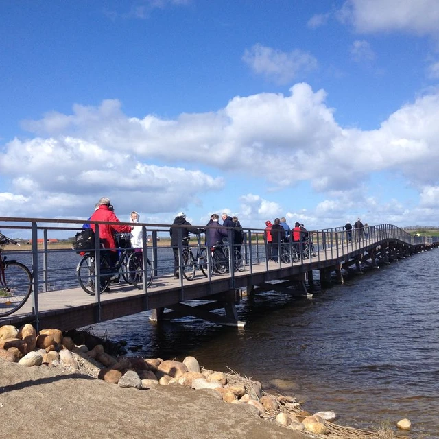 Billede af broen over Vildsted sø