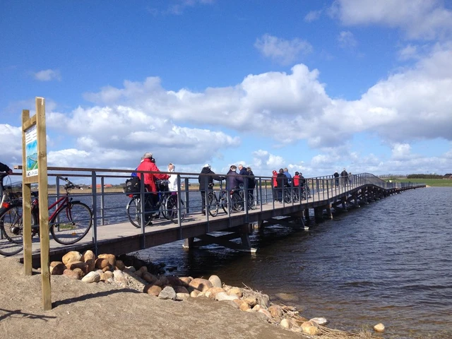 Billede af broen over Vildsted sø