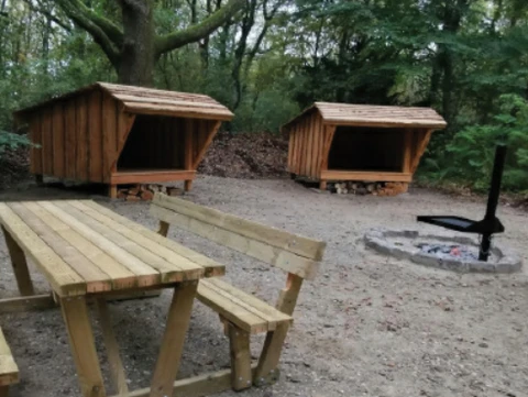 Shelters ved Gundersted i Vesthimmerland