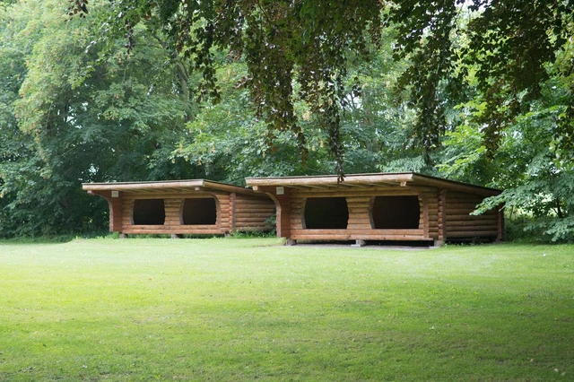 Billede af shelterpladsen ved Testrup