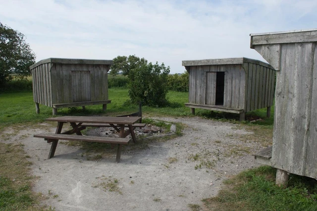 Billede af shelterpladsen ved Billede af shelterpladsen ved Vildsted sø (Holmen)