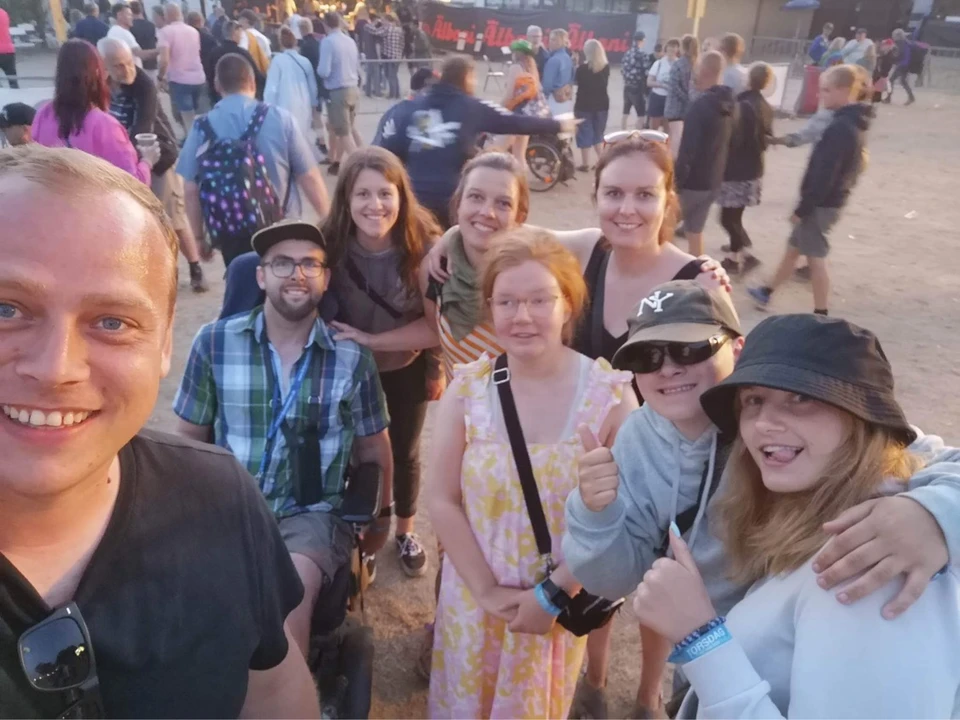 Fællesbillede til Sølund festival