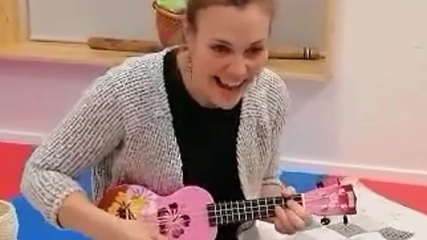 Billede fra musik workshop